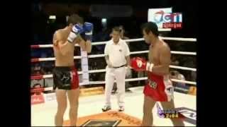 Bird Kham Vs Simon Janjam Swedish boxer [upl. by Arbmahs456]