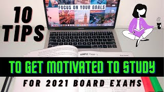 HOW TO STAY MOTIVATED TO STUDY  Best Study Motivation  Motivation to Study Board Exam  Study Vlog [upl. by Ivette]