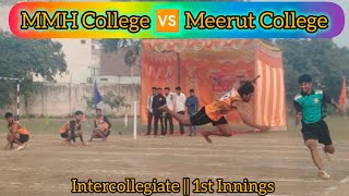 MMH COLLEGE VS MEERUT COLLEGE KHO KHO MATCH  1st Innings  Intercollegiate Kho Kho Match [upl. by Durstin747]