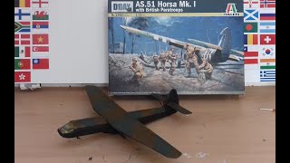 BUILD UPDATE 3 OPERATION MARKET GARDEN 172 ITALERI 1356 AS51 HORSA GLIDER amp BRITISH PARATROOPS [upl. by Htebzil374]