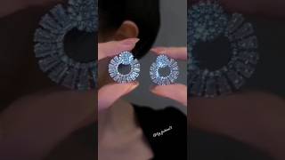 New diamond earrings 💎earrings jewellery [upl. by Ronym]