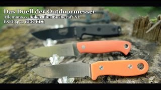 Muss ein Outdoormesser teuer sein Bushcraft amp Survivalmesser im Vergleich [upl. by Fakieh55]