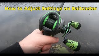 How to Set Up Baitcaster [upl. by Elok]