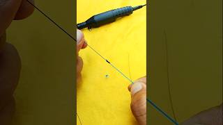 The Strongest Knot for connecting Braid with mono or Fluorocarbon leaders fishing fishingknot [upl. by Abshier]