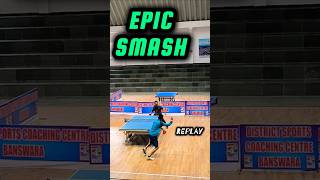 quotGame Changingquot Ping Pong Smash 🏓 Table Tennis Epic Shot shorts pingpong [upl. by Catrina]