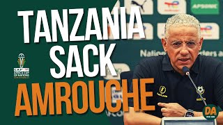 TANZANIA SACK AMROUCHE DURING AFCON 🇹🇿 [upl. by Yerd984]