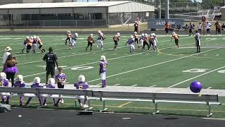 Junior Sienna Stallions Orange vs Stallions Purple  Cam 35yd TD run  Ridge Point HS 101924 [upl. by Horwath329]