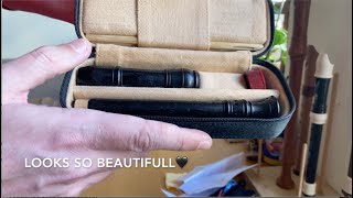 UNBOXING Moeck Rottenburgh Sopranino Recorder in Grenadilla 4107 The first impressions [upl. by Orford]