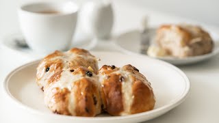 Hot Cross Buns DELICIOUS Recipe for EASTER [upl. by Base]