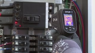 FLIR TG165 Imaging IR Thermometer [upl. by Dalia]