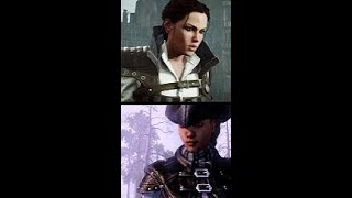 Evie Frye vs Aveline de Grandpre shorts edtis [upl. by Ogaitnas]