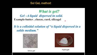 Nanoparticles sol gel method [upl. by Haroved]