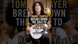 Tommy Thayer Breaks Down The Solo To Detroit Rock City gibsonapp kiss guitar guitarlessons [upl. by Duaner]