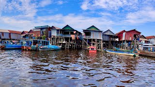 Tonle Sap  floating village of Kampong Pluk [upl. by Meghann369]