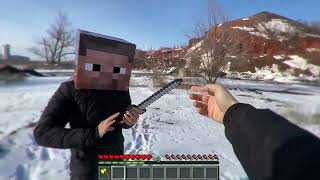 Crafting Legends Exploring Minecrafts Diamond Firearms in Real Life [upl. by Nodababus]