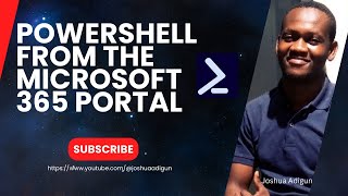 How to Run PowerShell from the Microsoft 365 Portal [upl. by Dick]