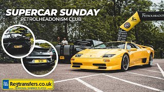 ALL the supercars turned up  Supercar Sunday  The Sharnbrook Regtransfers [upl. by Natalina292]