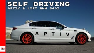 Aptiv amp Lyft BMW 540i Self Driving Vehicles [upl. by Akemhs406]