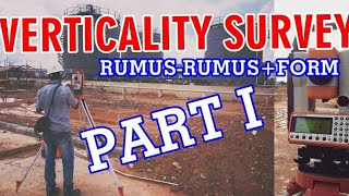 Cara membuat rumus dan form Verticality survey Part 1 [upl. by Adalie]