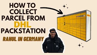 How to collect parcel from DHL packstation [upl. by Twedy]