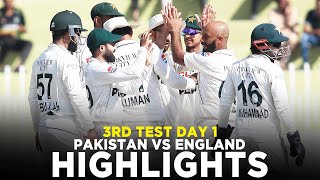 Full Highlights  Pakistan vs England  3rd Test Day 1 2024  PCB  M3G1K [upl. by Annayi]