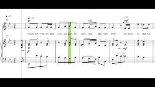 Volksliedchenquot Robert Schumann Op 51Alto Accompaniment [upl. by Ugo]