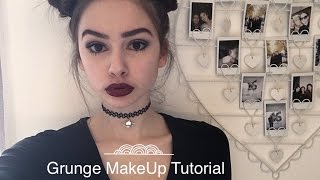 Grunge MakeUp Tutorial  Hairstyle ♡ vittoriamiles [upl. by Ody]