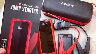 Honest Review Of The Audew Battery Multi Function Jump Starter From Banggoodcom  Awesome [upl. by Teak727]