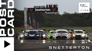 POSTCARD  Snetterton  British GT 2024 [upl. by Ajan]