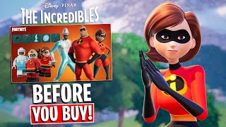 THE INCREDIBLES x FORTNITE  Before You Buy [upl. by Anohsal]