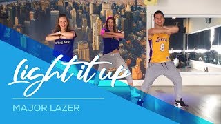 Light it up  Major Lazer  Easy Dance Fitness Choreography [upl. by Hayward14]