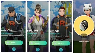 Who is the toughest leader of team go rocket Fighting Cliff Sierra and Arlo [upl. by Eob]