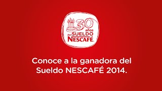 Entrega del Sueldo NESCAFÉ 2014 [upl. by Anehsat]