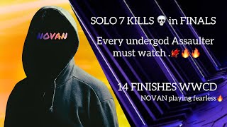 14 KILLS WWCD IN 200k FINALS  SOLO 7 KILLS🔥 Assaulter POV  every undergods must watch 🐦‍🔥 [upl. by Fia]