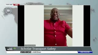 Transport Month  Safety and operating practices of scholar transport services Vusi Ngutshana [upl. by Sher389]