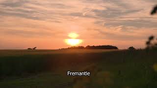 Beautiful sunset  Norfolk  Countryside  England  Fremantle Stock footage  E18R48 006 [upl. by Lerred]