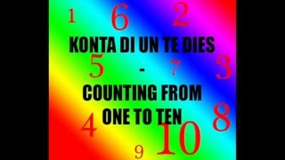 Learn Papiamento  Lesson 2  Counting 1 to 10 [upl. by Imehon619]