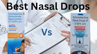 Best nasal drops for paediatric  Otrivin benefits  Nasopil drops [upl. by Yug]