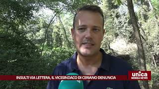 Insulti via lettera il vicesindaco di Ceriano Laghetto Cattaneo denuncia [upl. by Buchalter]