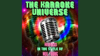 Helpless Karaoke Version In the Style of Neil Young [upl. by Mcadams]