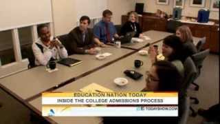 Inside the college admissions process Parenting TODAYshow com [upl. by Alicea]