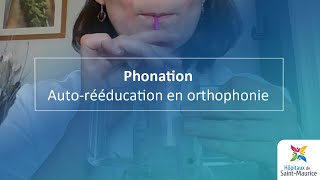 Phonation  Autorééducation en orthophonie [upl. by Arrait]