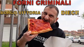 Forni criminali Borgo Vittoria ENNESIMO DIECI a Torino [upl. by Mcmurry]