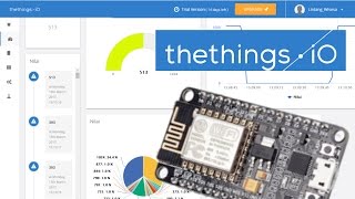 ESP8266 NodeMCU amp Thethingsio MQTT simpLINnovation [upl. by Idolla256]