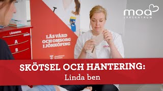 Skötsel och hantering  Linda ben [upl. by Knorring]