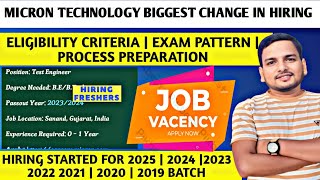 MICRON TECHNOLOGY HIRING ANNOUNCED BATCH 2023 2024  MUST APPLY  OFF CAMPUSDIRECT TEST  HIRING [upl. by Amaris44]