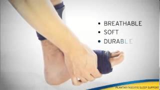 FUTURO™ Night Plantar Fasciitis Sleep Support [upl. by Serrell424]