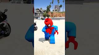 Gta 5  venom kills Spiderman gta viralreels shortsfeed shorts viralshorts [upl. by Hakeber]