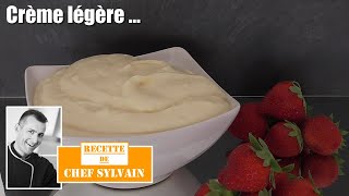 La crème légère par Chef Sylvain  Les bases de la pâtisserie [upl. by Hayimas850]