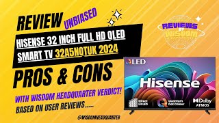 Review l Hisense 32 inch Full HD QLED TV 32a5nqtuk l Walmart Hisense Roku TV productreview [upl. by Eltsirhc]